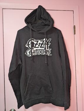 Ozzy Osbourne Logo Band Hoodie